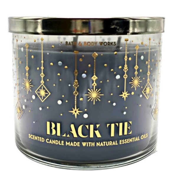Bath & Body Works Other - Black Tie 3 Wick Candle by Bath & Body Works  New In Box